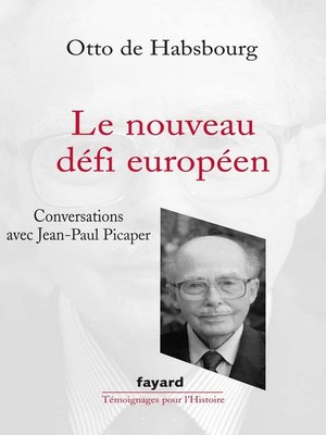 cover image of Le Nouveau défi européen